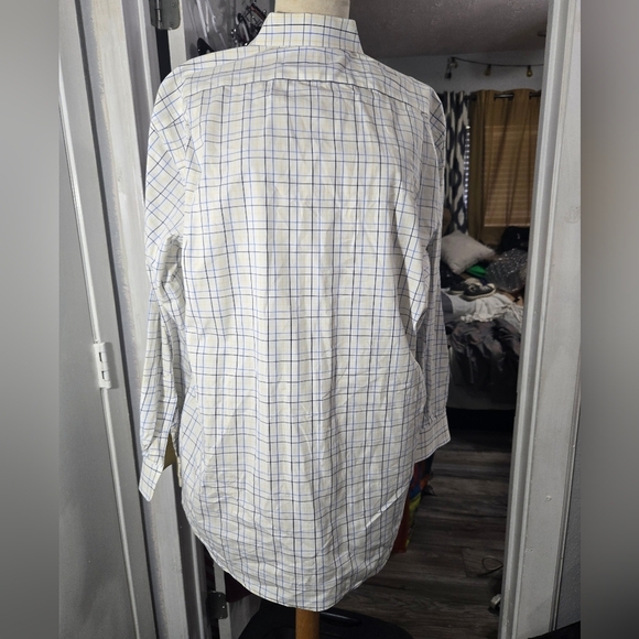 Paul Frederick Finest Long Staple Cotton Long Sleeve Button Down Shirt - Picture 3 of 7